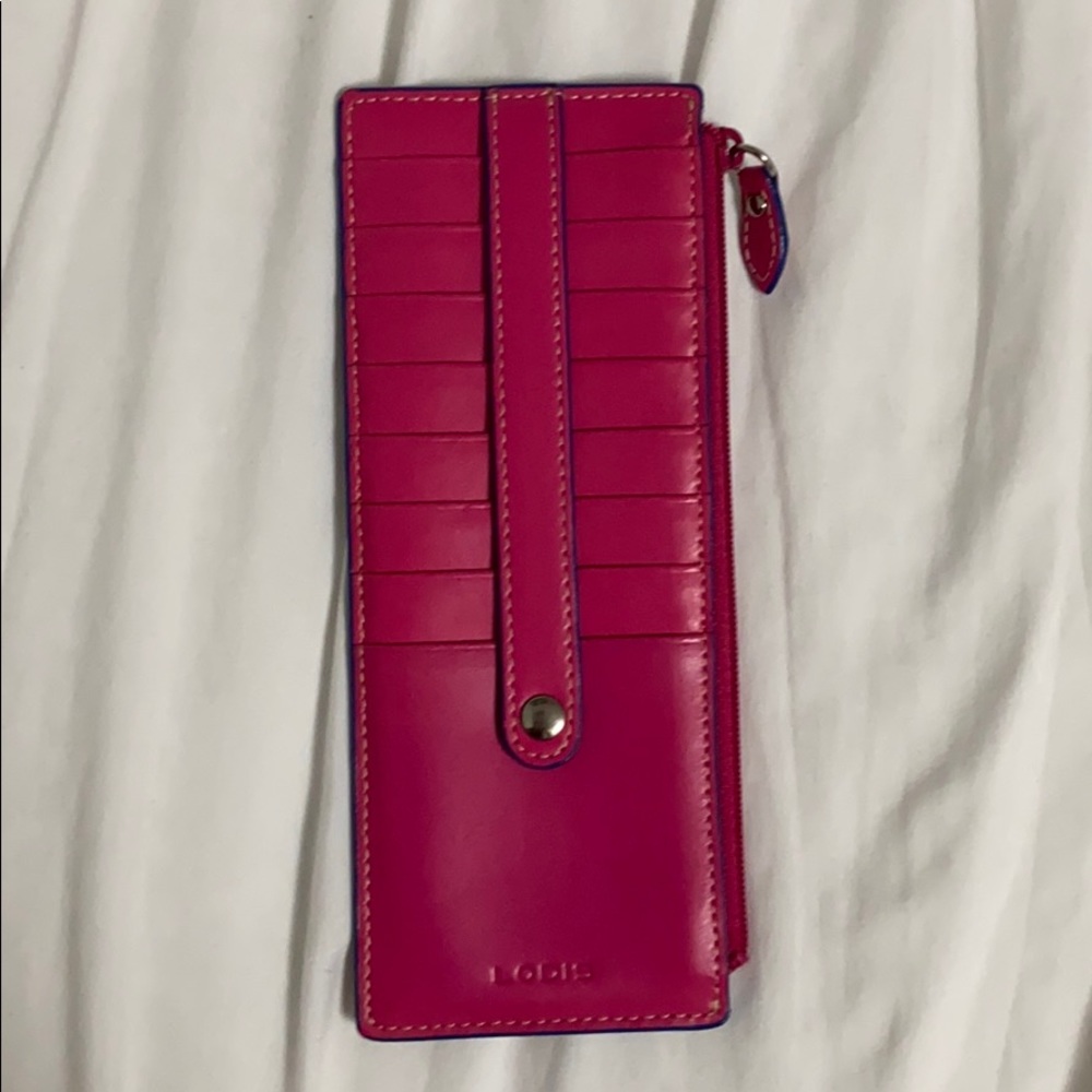 Lodis audrey rfid credit case with zipper pocket